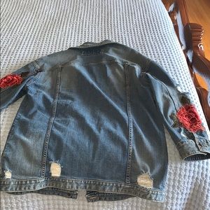 Denim boyfriend jacket